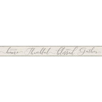 Let's Stay Home Wallpaper Border Wallpaper Border York Spool Cream/Grey 