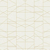 Modern Perspective Wallpaper Wallpaper York Double Roll Gold/Cream 