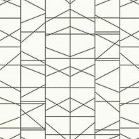 Modern Perspective Wallpaper Wallpaper York Sample Black/White