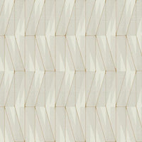 On An Angle Wallpaper Wallpaper York Double Roll Soft Greys/Gold 