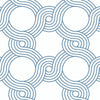 The Twist Wallpaper Wallpaper York Double Roll Jay Blue 