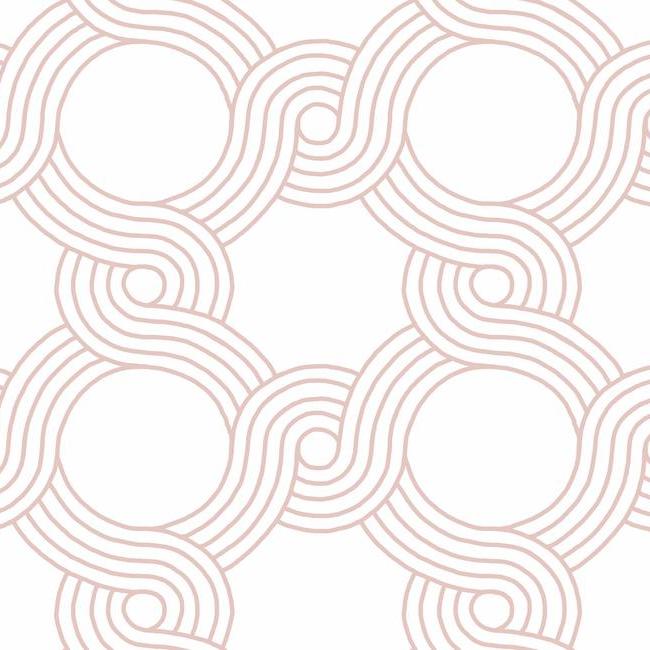 The Twist Wallpaper Wallpaper York Double Roll Bella Pink 