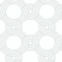 The Twist Wallpaper Wallpaper York Double Roll Grey 