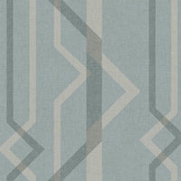 Shape Shifter Wallpaper Wallpaper York Double Roll Washed Denim 