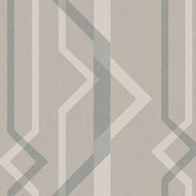 Shape Shifter Wallpaper Wallpaper York Double Roll Dark Beige 