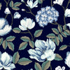 Morning Garden Wallpaper Wallpaper York Double Roll Navy 