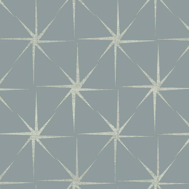 Evening Star Wallpaper Wallpaper York Double Roll Blue 