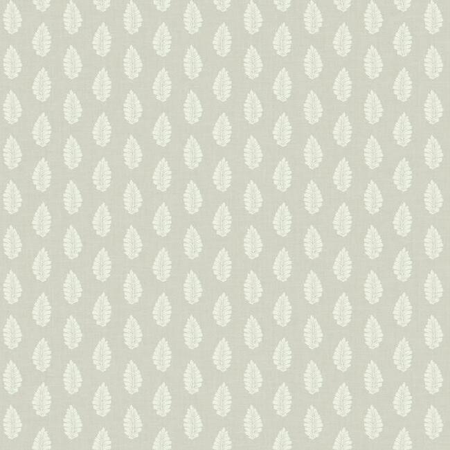 Leaf Pendant Wallpaper Wallpaper York Double Roll Grey 