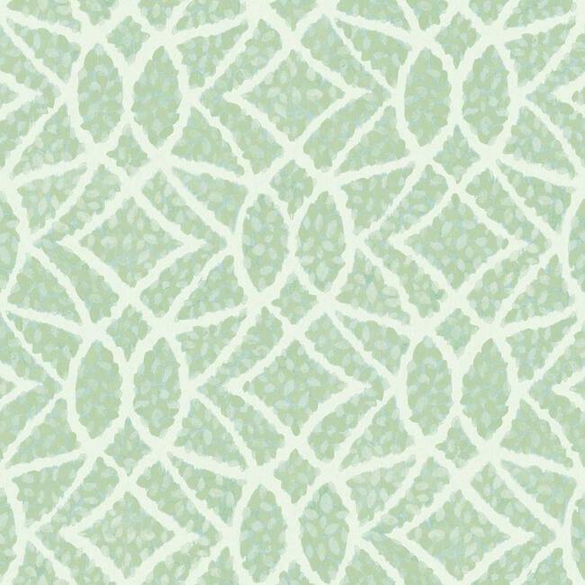 Boxwood Garden Wallpaper Wallpaper York Double Roll Teal 