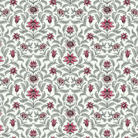 Vintage Blooms Wallpaper Wallpaper York Double Roll Crimson 