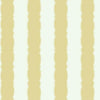 Scalloped Stripe Wallpaper Wallpaper York Double Roll Yellow 