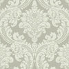 Tapestry Damask Wallpaper Wallpaper York Double Roll Grey 