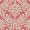 Tapestry Damask Wallpaper Wallpaper York Double Roll Crimson 