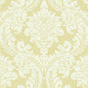 Tapestry Damask Wallpaper Wallpaper York Double Roll Yellow 