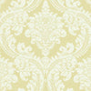 Tapestry Damask Wallpaper Wallpaper York Double Roll Yellow 