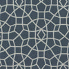 Sculptural Web Wallpaper Wallpaper Ronald Redding Designs Double Roll Blue Mix 