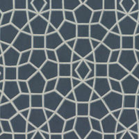 Sculptural Web Wallpaper Wallpaper Ronald Redding Designs Double Roll Blue Mix 
