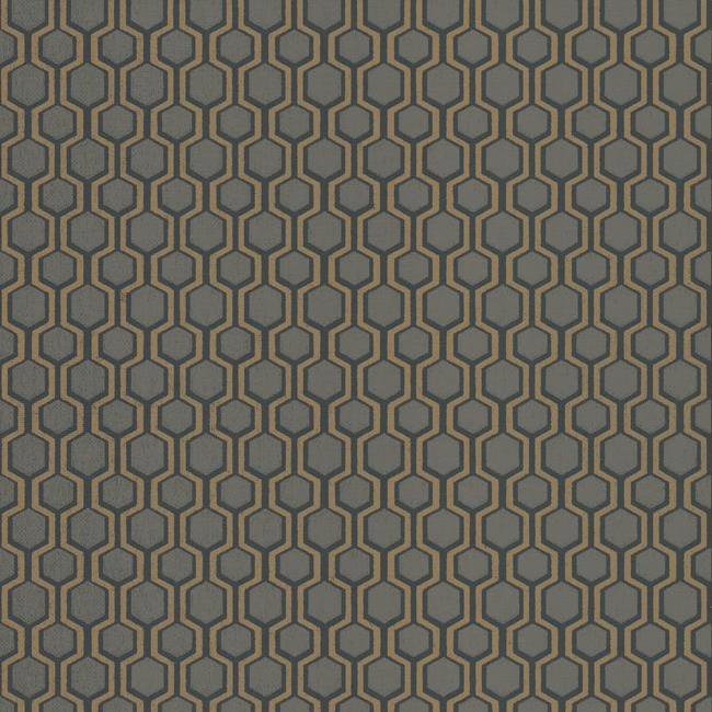 Bee Sweet Wallpaper Wallpaper Ronald Redding Designs Double Roll Charcoal 