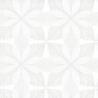 Roulettes Wallpaper Wallpaper Ronald Redding Designs Double Roll Lily White/Cream 