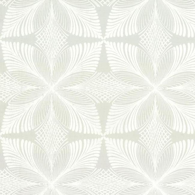 Roulettes Wallpaper Wallpaper Ronald Redding Designs Double Roll Grey/White 