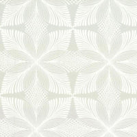 Roulettes Wallpaper Wallpaper Ronald Redding Designs Double Roll Grey/White 