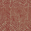 Tribal Print Wallpaper Wallpaper Ronald Redding Designs Double Roll Red/Sand 