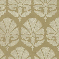 Ottoman Fans Wallpaper Wallpaper Ronald Redding Designs Double Roll Gold/White 