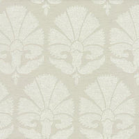 Ottoman Fans Wallpaper Wallpaper Ronald Redding Designs Double Roll Light Grey 