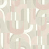 Sculpture Garden Wallpaper Wallpaper Ronald Redding Designs Double Roll Bare Pink/Linen 