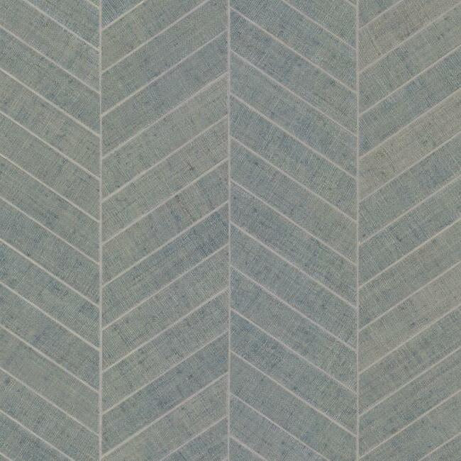 Atelier Herringbone Wallpaper Wallpaper Ronald Redding Designs Yard Lagoon 