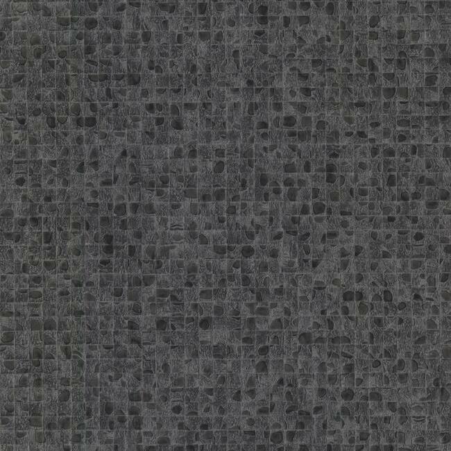 Leather Lux Wallpaper Wallpaper Ronald Redding Designs Double Roll Gunmetal 