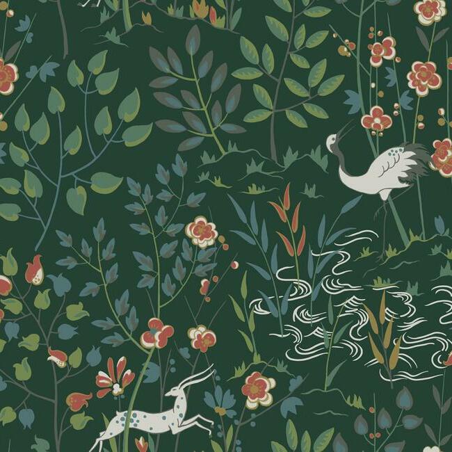 Aspen Wallpaper Wallpaper Ronald Redding Designs Double Roll Forest 