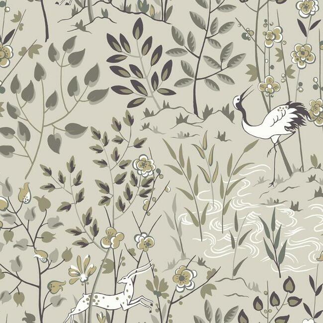 Aspen Wallpaper Wallpaper Ronald Redding Designs Double Roll Linen 
