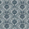 Lotus Palm Wallpaper Wallpaper Ronald Redding Designs Double Roll Navy 