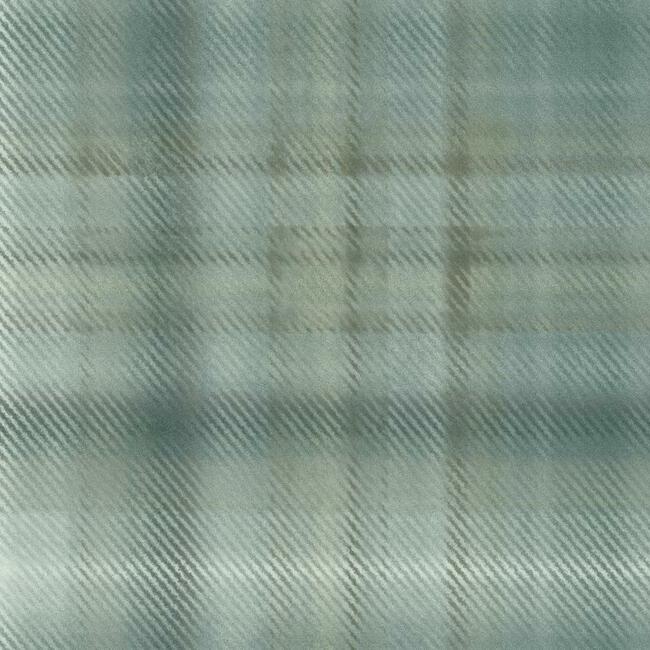 Sterling Plaid Wallpaper Wallpaper Ronald Redding Designs Double Roll Spruce 