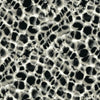 Leopard Rosettes Wallpaper Wallpaper Ronald Redding Designs Double Roll Black/Linen 
