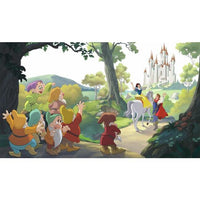 Snow White Happily Ever After Wall Mural Wall Mural RoomMates Each Green 