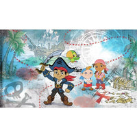 Captain Jake & the Never Land Pirates Wall Mural Wall Mural RoomMates Each Blue 