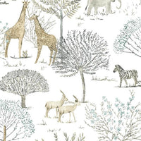 On The Savanna Wallpaper Wallpaper York Double Roll Neutral 