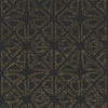 Empire Diamond Wallpaper Wallpaper Ronald Redding Designs Yard Black/Gold 