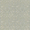 Empire Diamond Wallpaper Wallpaper Ronald Redding Designs Yard Brushed Silver/Taupe 