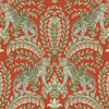 Jungle Leopard Wallpaper Wallpaper Ronald Redding Designs Double Roll Orange 