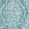 Charleston Damask Wallpaper Wallpaper Ronald Redding Designs Double Roll Blue 