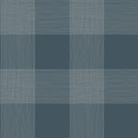Common Thread Wallpaper Wallpaper Magnolia Home Double Roll Navy/White 
