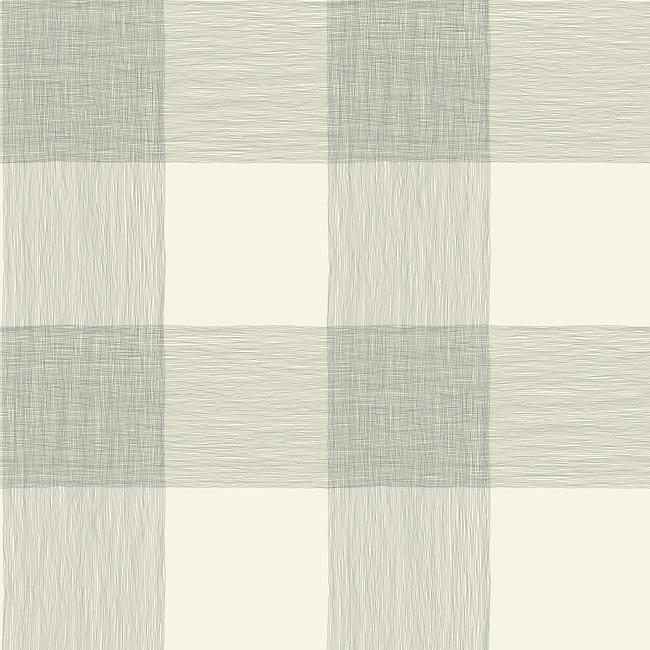 Common Thread Wallpaper Wallpaper Magnolia Home Double Roll Cream/Black 