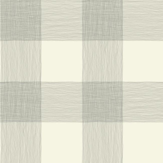 Common Thread Wallpaper Wallpaper Magnolia Home Double Roll Cream/Black 
