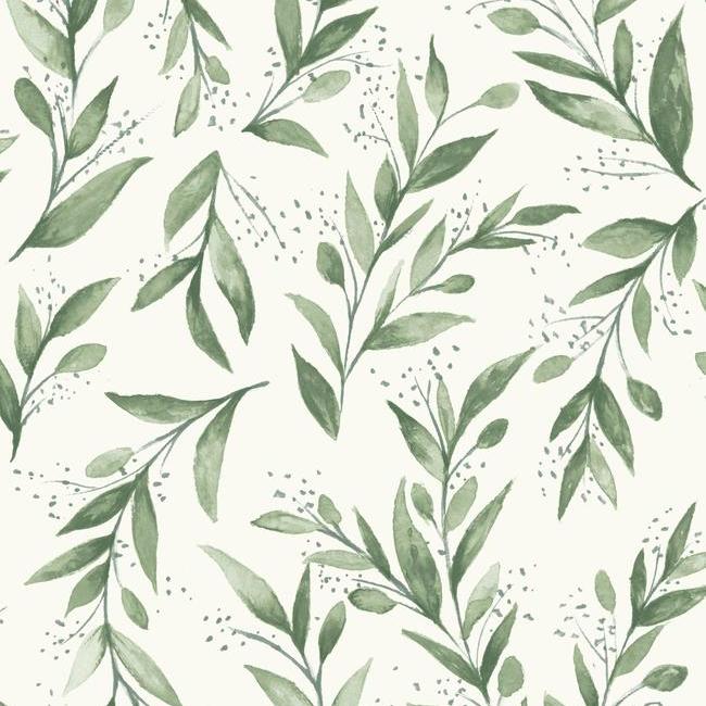 Olive Branch Wallpaper Wallpaper Magnolia Home Double Roll Olive Grove 
