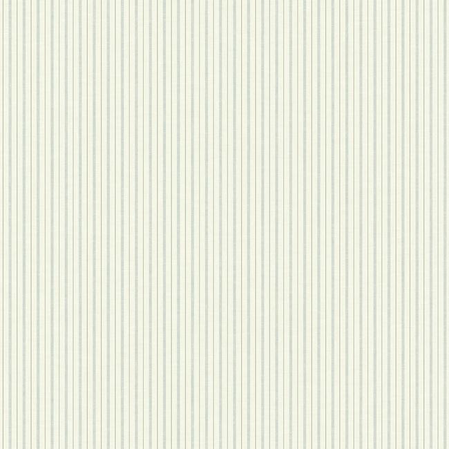 French Ticking Wallpaper Wallpaper Magnolia Home Double Roll Light Blue 