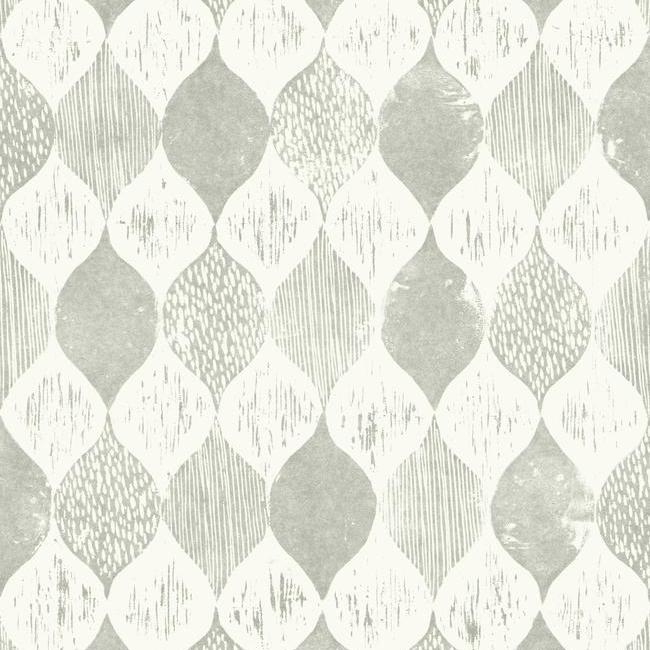 Woodblock Print Wallpaper Wallpaper Magnolia Home Double Roll Garden Trowel 