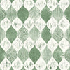 Woodblock Print Wallpaper Wallpaper Magnolia Home Double Roll Forest Green 